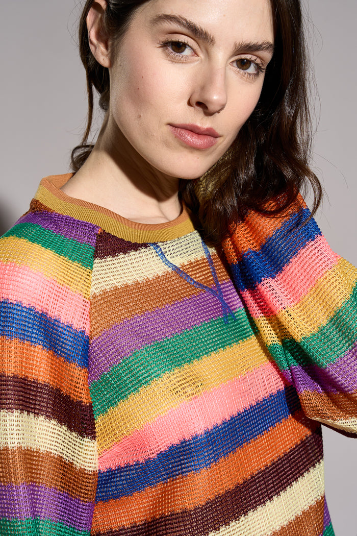 Felpa a righe multicolor Limited Edition M11Shop | M11 Shop