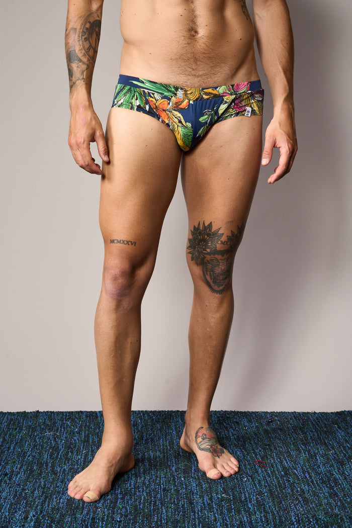 Slip vita bassa in lycra stampata M11Shop | M11 Shop