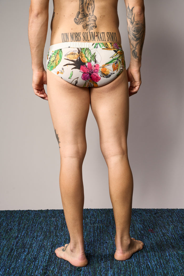 Slip vita bassa in lycra stampata M11Shop | M11 Shop