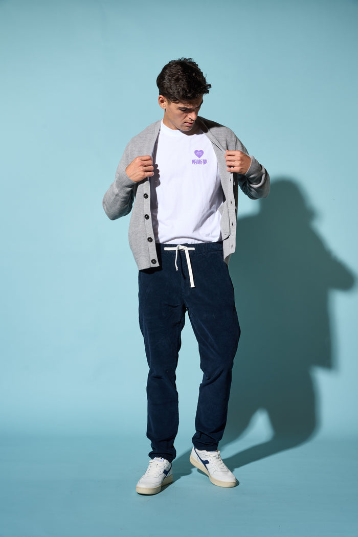 Good Basics men's cardigan Merz b. Schwanen | M11 Shop