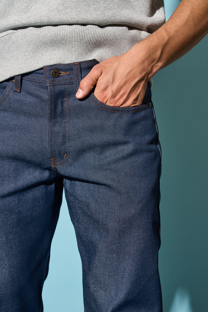 Jeans Natural Indigo Selvedge Naked & Famous | M11 Shop