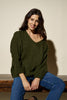 Maglione Costanza con scollo a V in mohair Colorine | M11 Shop