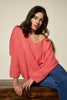 Maglione Costanza con scollo a V in mohair Colorine | M11 Shop