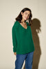 Maglione Costanza con scollo a V in mohair Colorine | M11 Shop