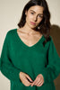 Maglione Costanza con scollo a V in mohair Colorine | M11 Shop