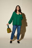 Maglione Costanza con scollo a V in mohair Colorine | M11 Shop