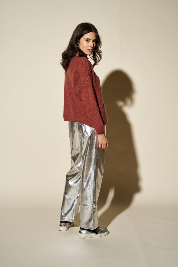 Cardigan Melinda corto con bottoni Colorine | M11 Shop