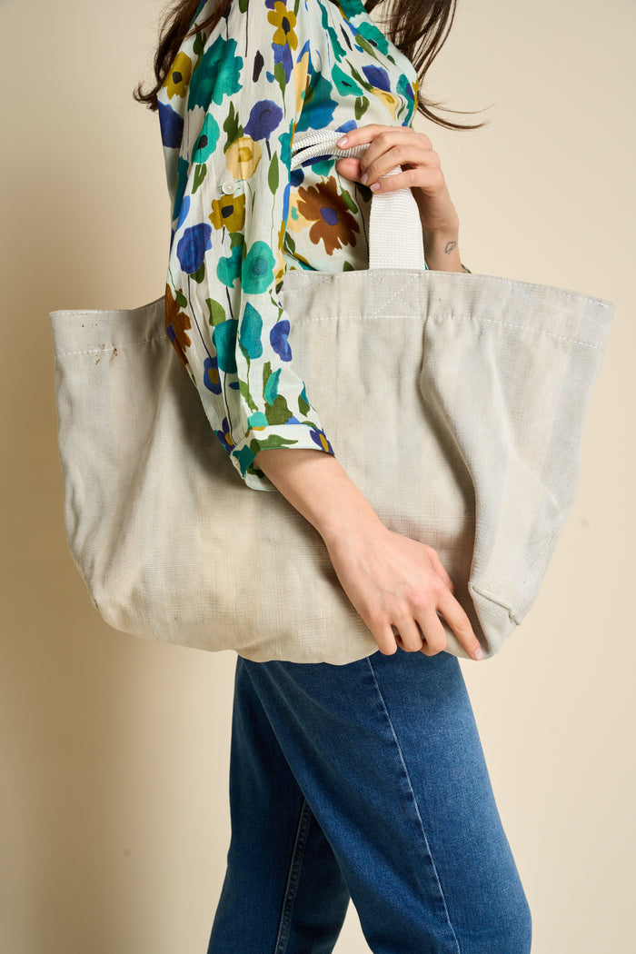 Borsa a mano in cotone riciclato Puebco | M11 Shop