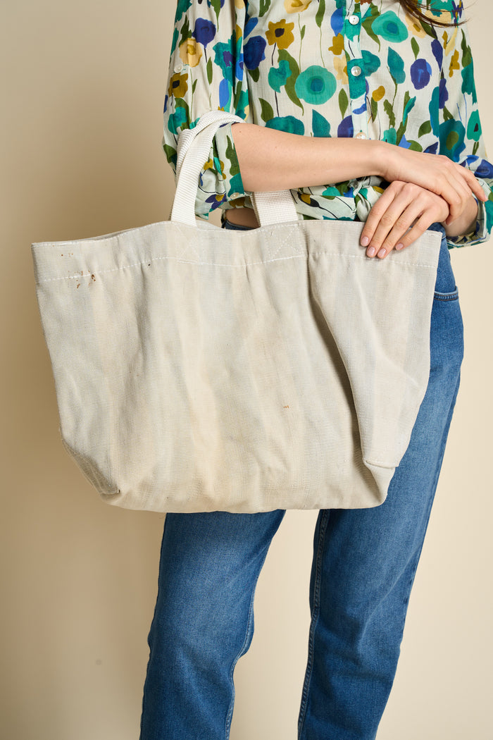 Borsa a mano in cotone riciclato Puebco | M11 Shop