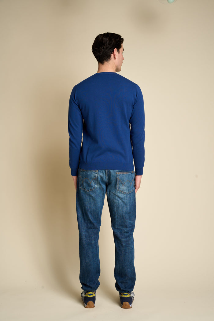 100% Cotton Masq Long Sleeve Crewneck | M11 Shop