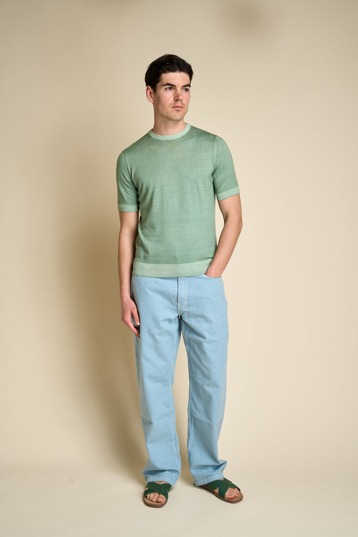 100% Cotton Masq Short Sleeve Crew Neck | M11 Shop