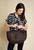 Borsa grande in pelle intrecciata Palme | M11 Shop