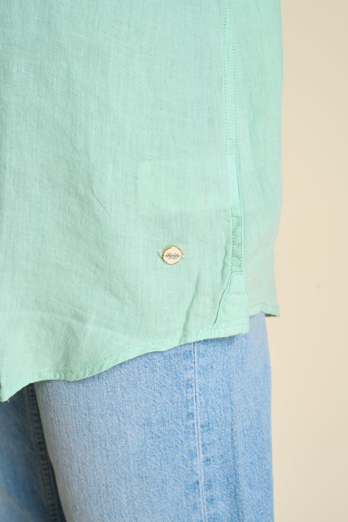 Camicia in lino Boyfriend Superdry | M11 Shop