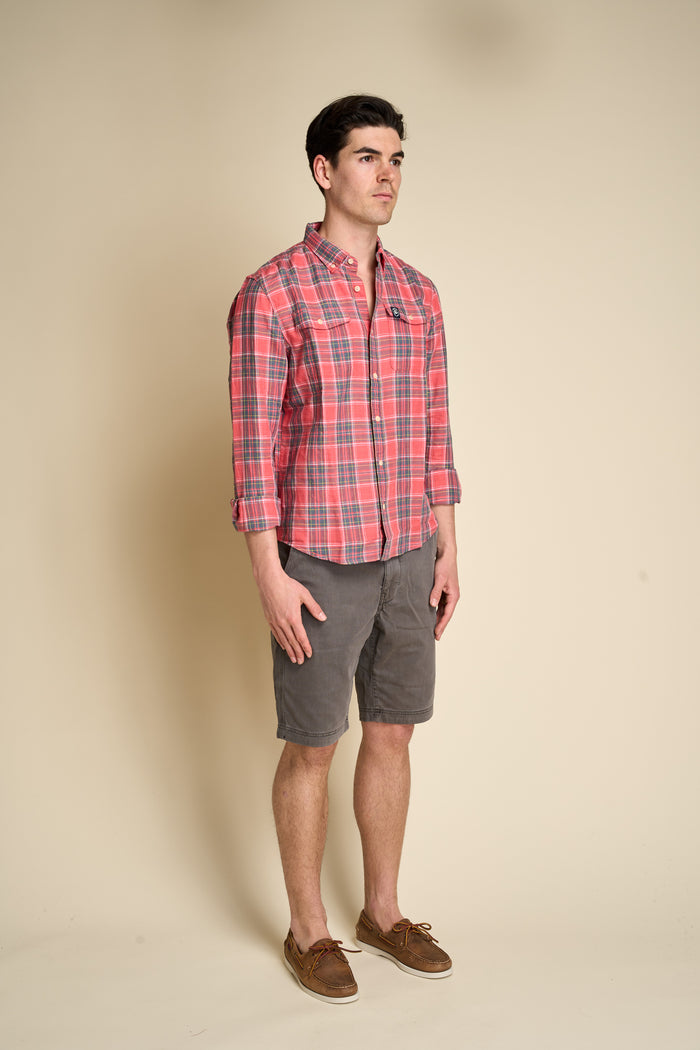 Superdry Linen Check Shirt | M11 Shop