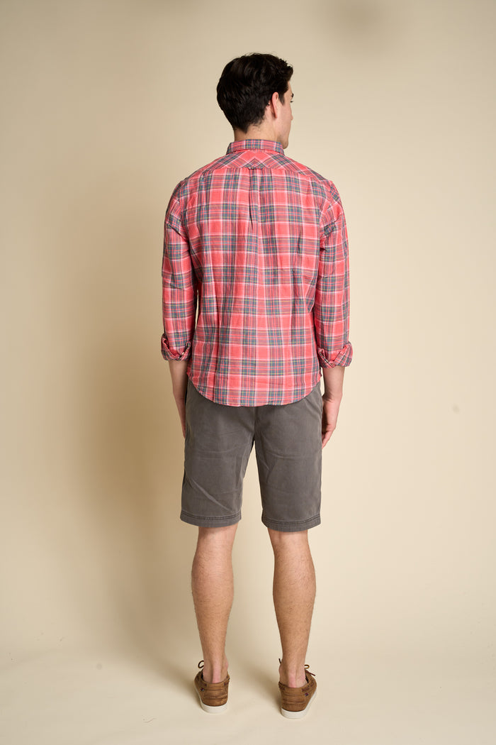Superdry Linen Check Shirt | M11 Shop