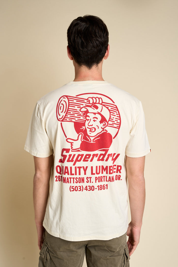 Superdry B-movie cotton t-shirt | M11 Shop