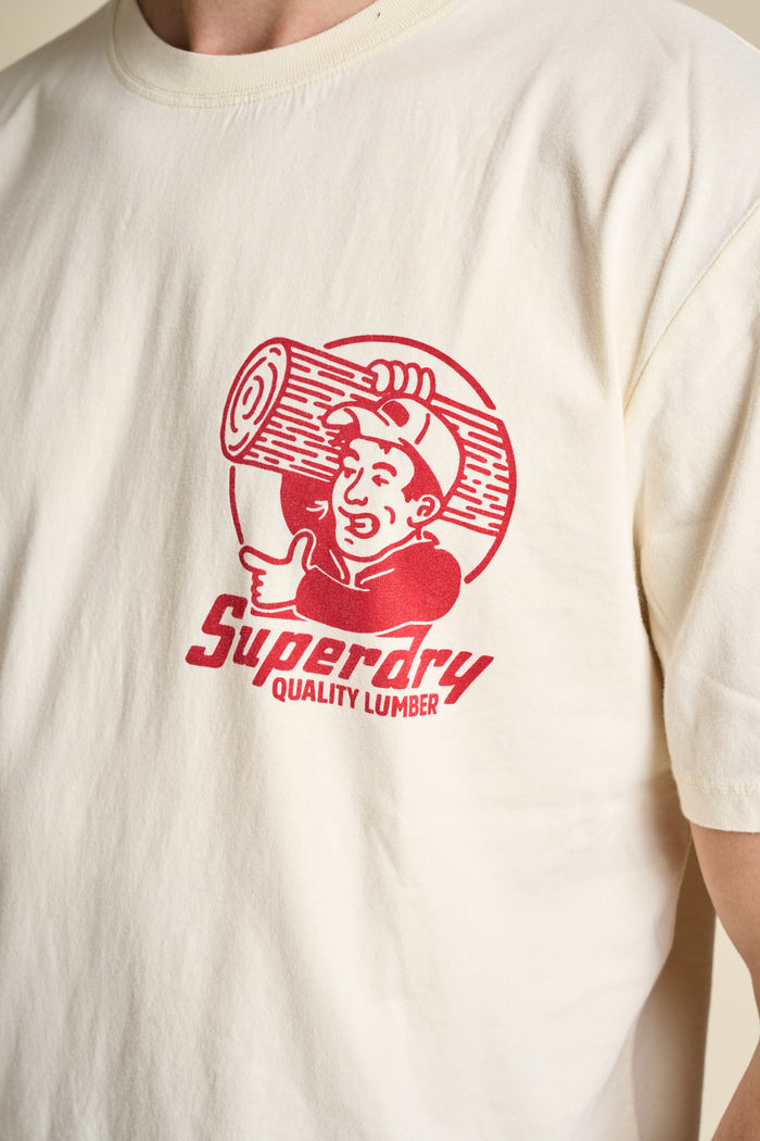 Superdry B-movie cotton t-shirt | M11 Shop