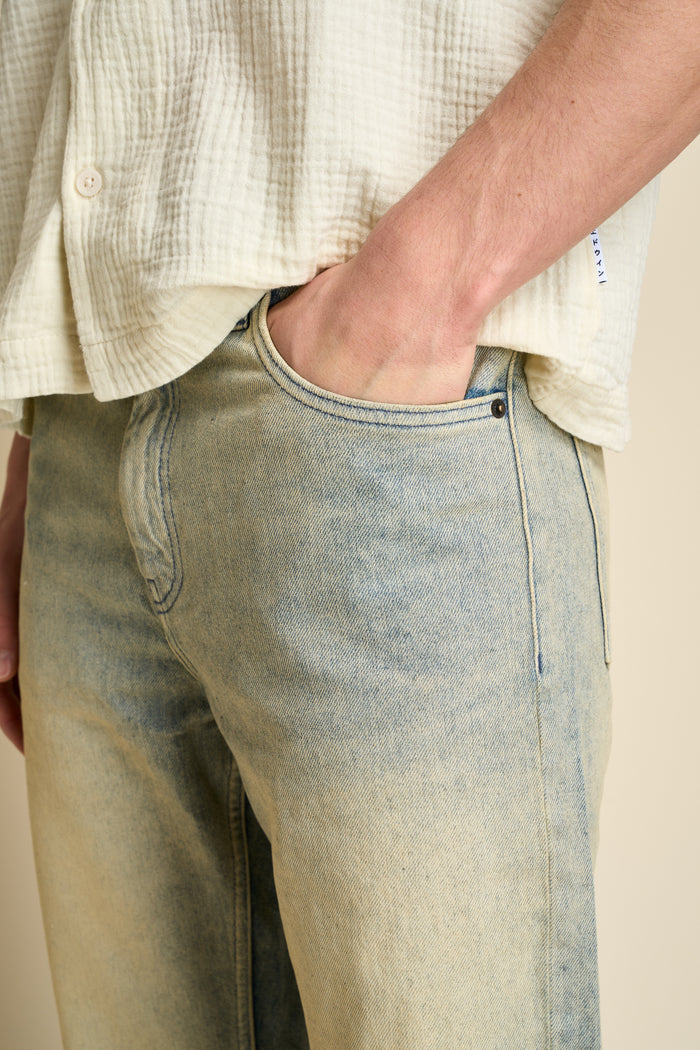 Jeans da uomo Drej Loose fit RaDenim | M11 Shop