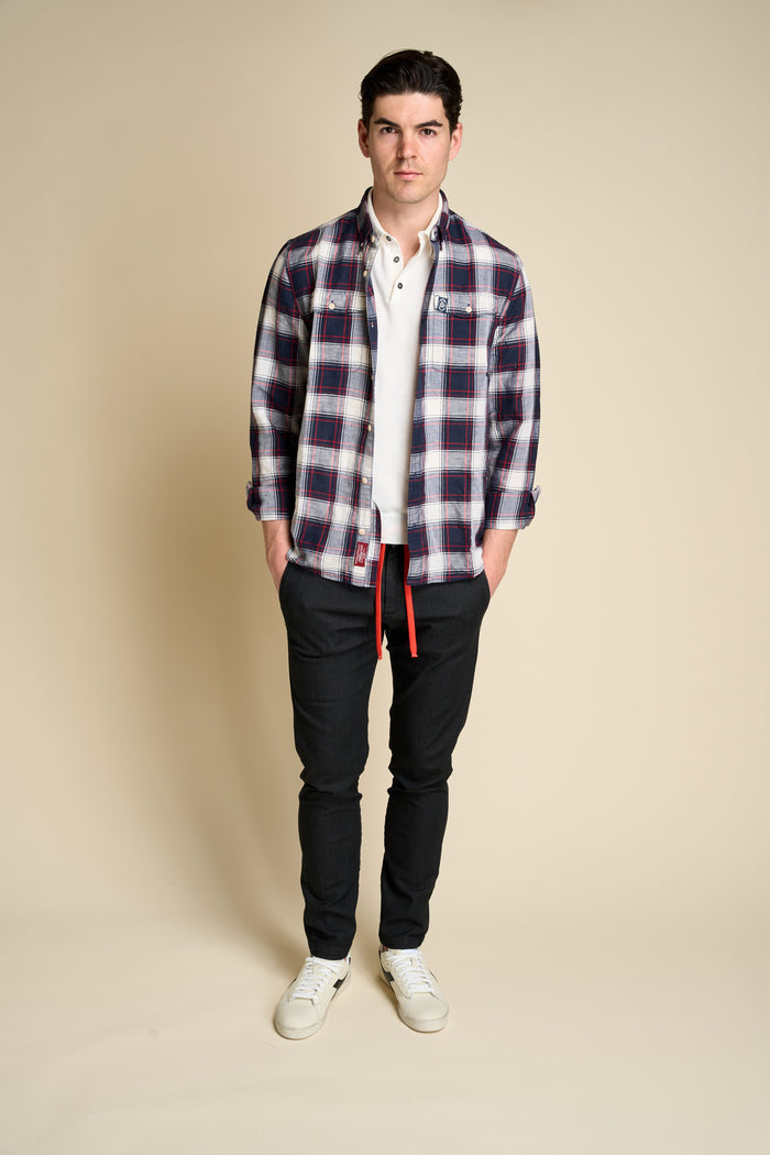 Superdry Linen Check Shirt | M11 Shop