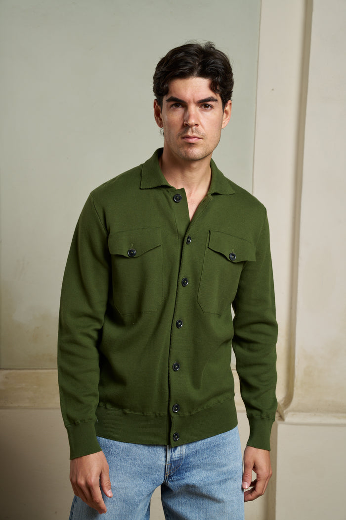 Giacca camicia a maniche lunghe 100% cotone Masq | M11 Shop