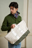 Borsa grande in cotone laminato Puebco | M11 Shop