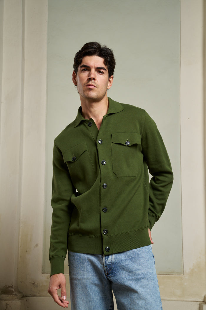 Giacca camicia a maniche lunghe 100% cotone Masq | M11 Shop