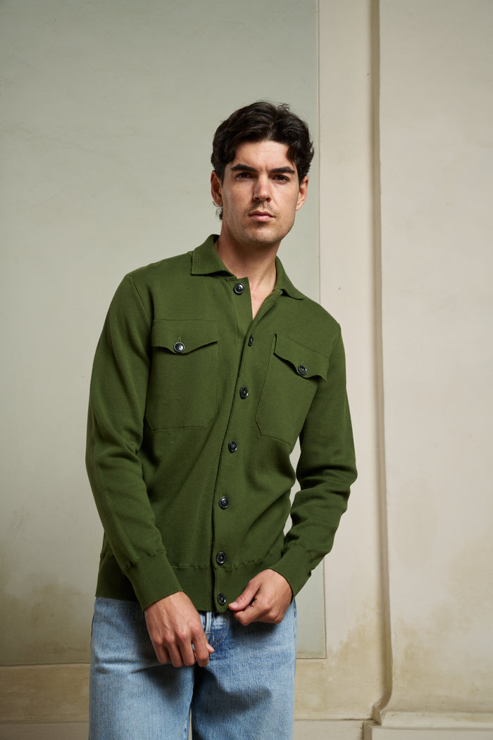 Giacca camicia a maniche lunghe 100% cotone Masq | M11 Shop