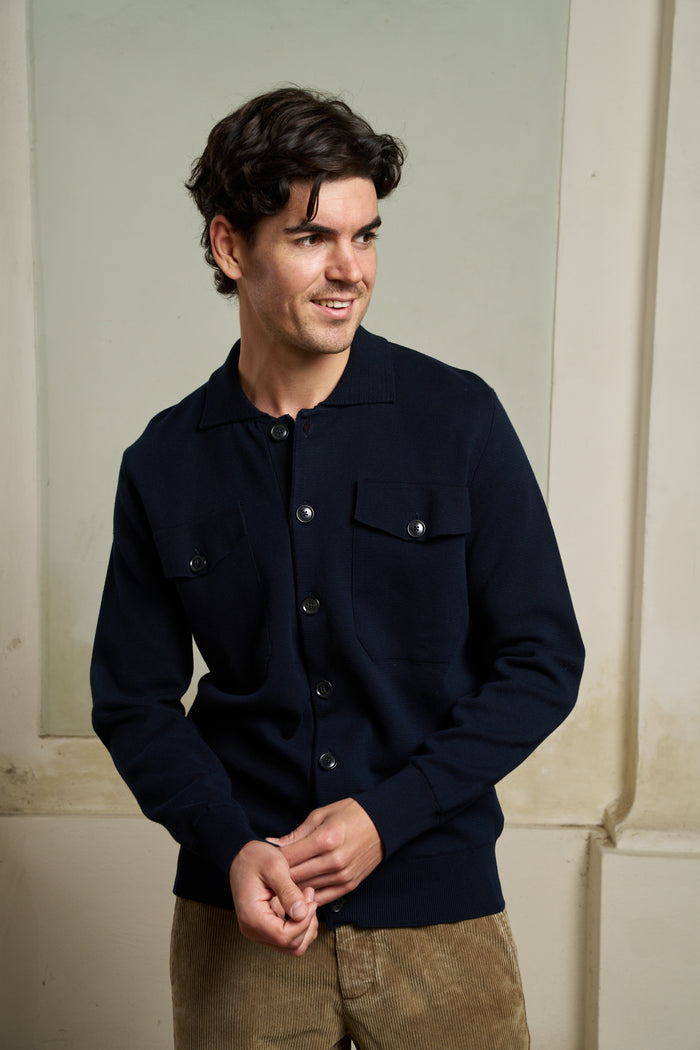 Giacca camicia a maniche lunghe 100% cotone Masq | M11 Shop