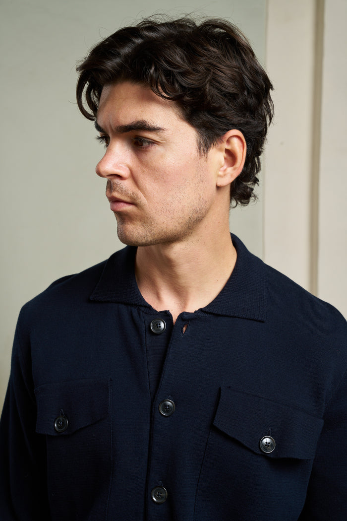 Giacca camicia a maniche lunghe 100% cotone Masq | M11 Shop