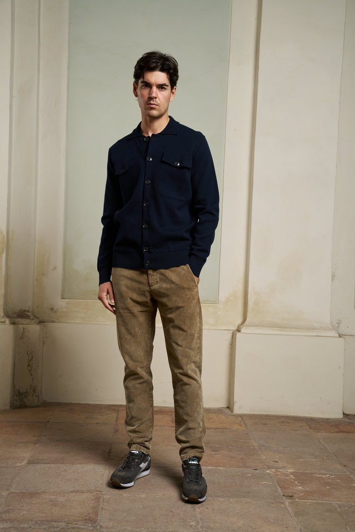 Giacca camicia a maniche lunghe 100% cotone Masq | M11 Shop