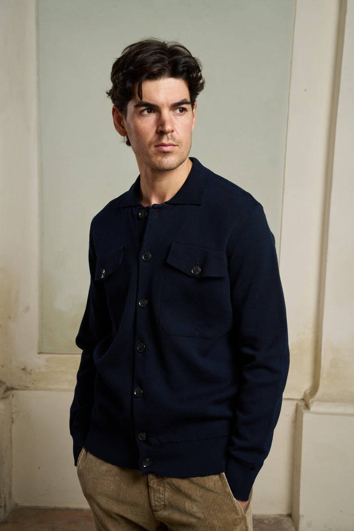 Giacca camicia a maniche lunghe 100% cotone Masq | M11 Shop