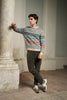 Jacquard In The Box Crew Neck Sweater | M11 Shop