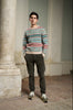 Jacquard In The Box Crew Neck Sweater | M11 Shop