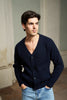 Merino wool and cashmere blend cardigan Merz b. Schwanen | M11 Shop
