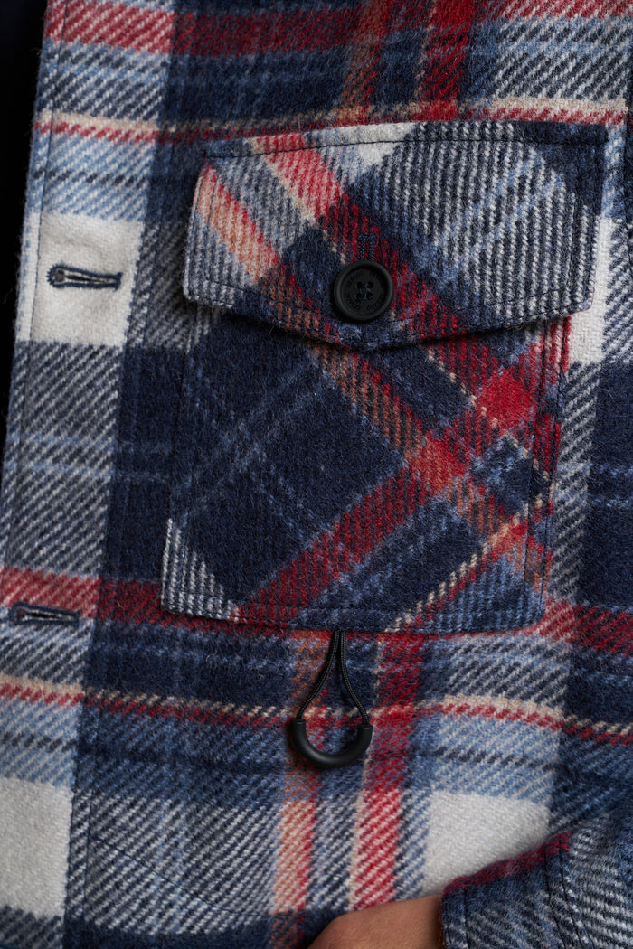 Sebago Ottercreek Check Sherpa Collar Jacket | M11 Shop