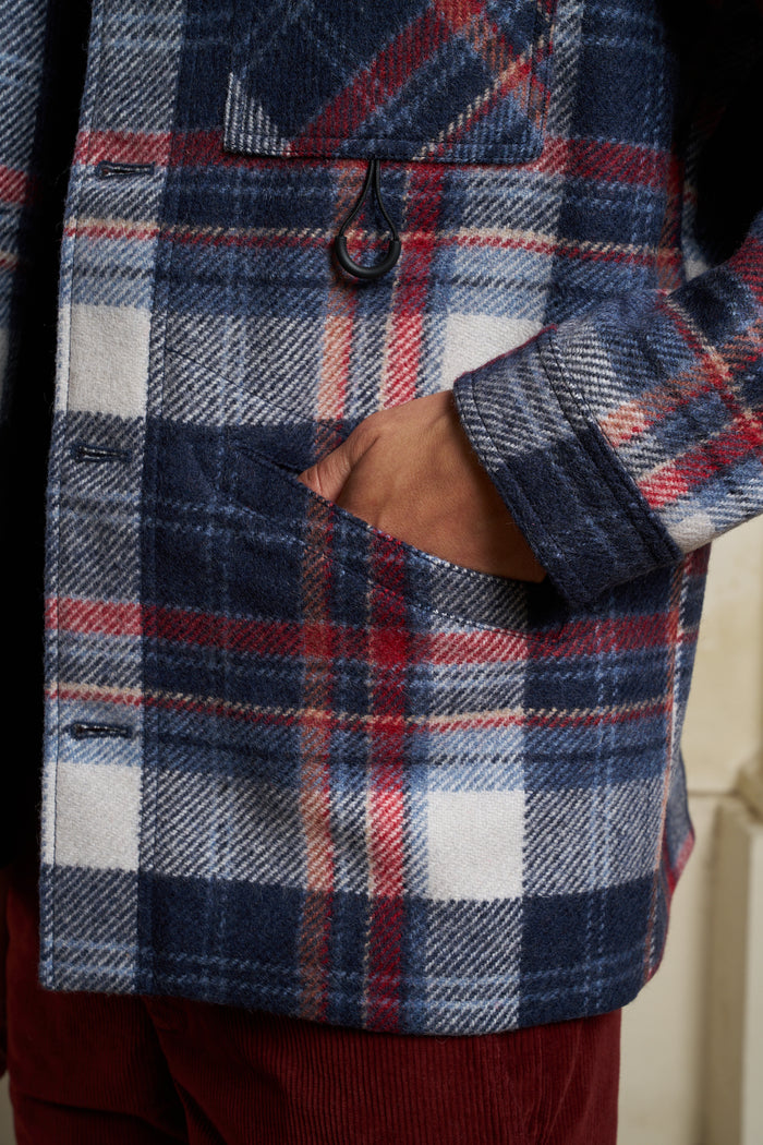 Sebago Ottercreek Check Sherpa Collar Jacket | M11 Shop