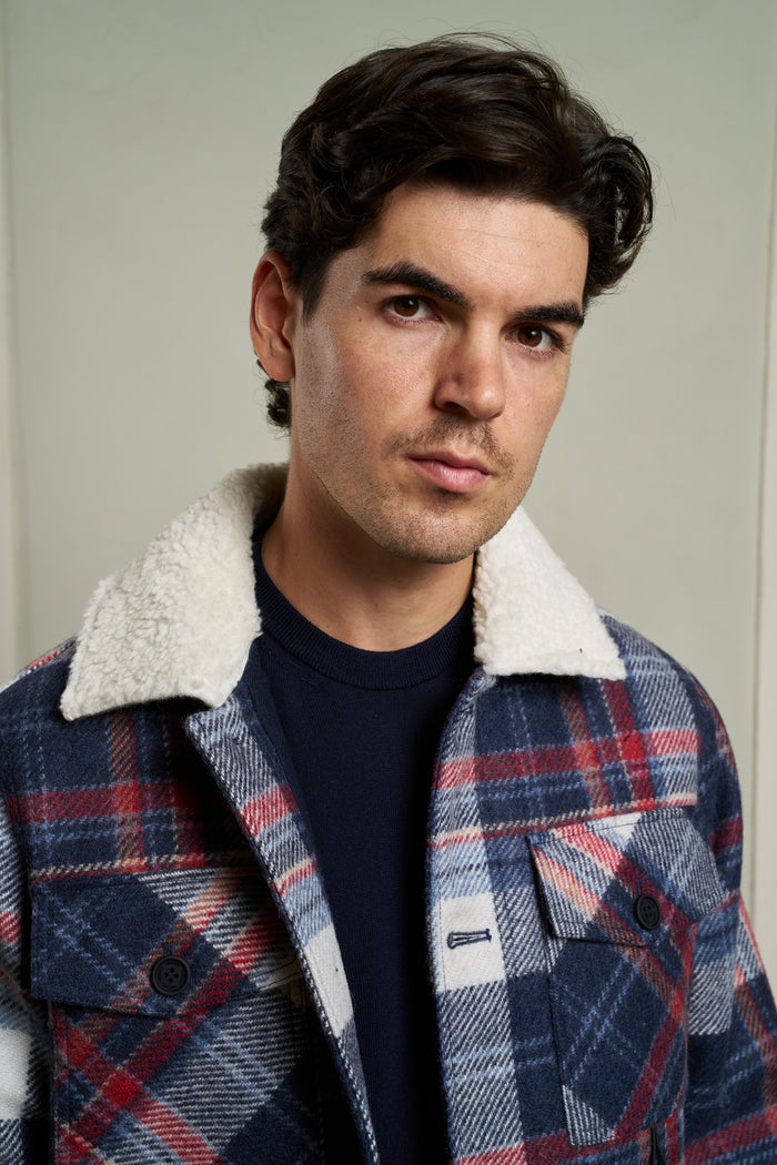 Sebago Ottercreek Check Sherpa Collar Jacket | M11 Shop