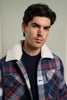 Giacca con collo sherpa Ottercreek check Sebago | M11 Shop