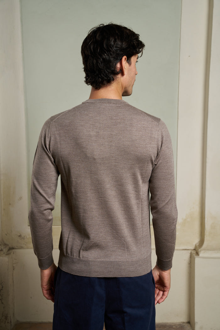 Maglia girocollo 100% lana merino Masq | M11 Shop