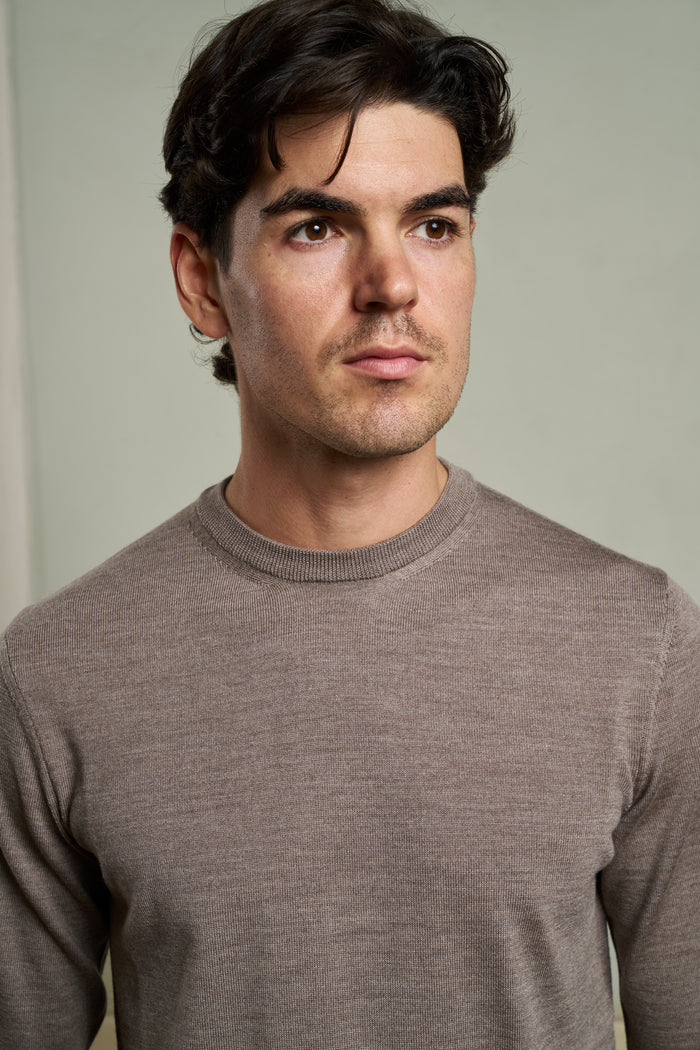 Maglia girocollo 100% lana merino Masq | M11 Shop
