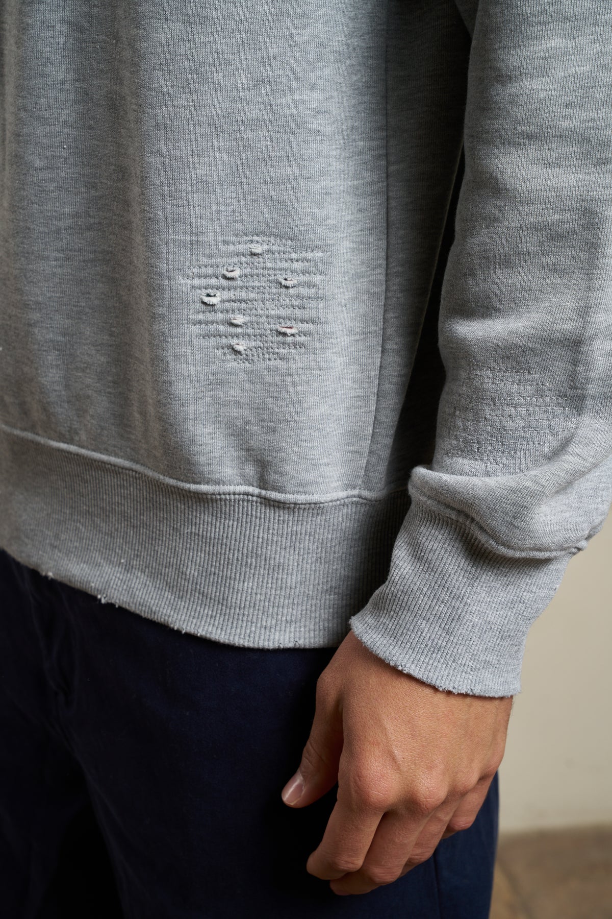 Felpa maniche lunghe girocollo con balze | Abbigliamento Sportivo Felpa maniche lunghe girocollo con balze | Abbigliamento Sportivo