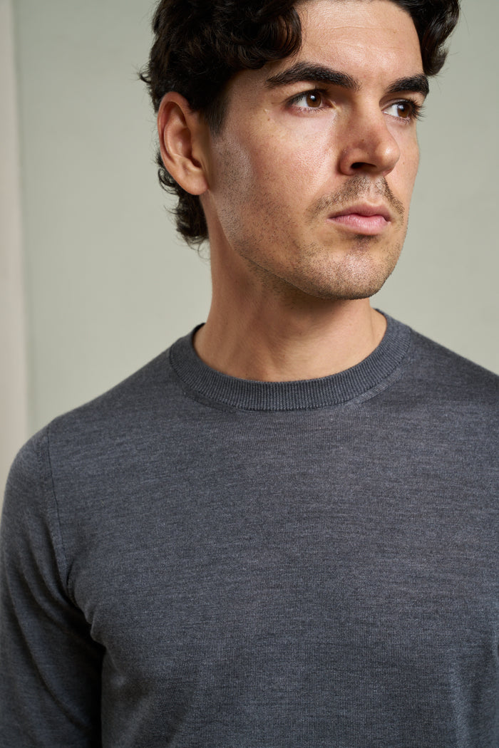 Maglia girocollo lana e seta Masq | M11 Shop