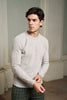 Maglia girocollo a coste lana Masq | M11 Shop