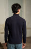 Maglia a coste con zip 100% lana Masq | M11 Shop