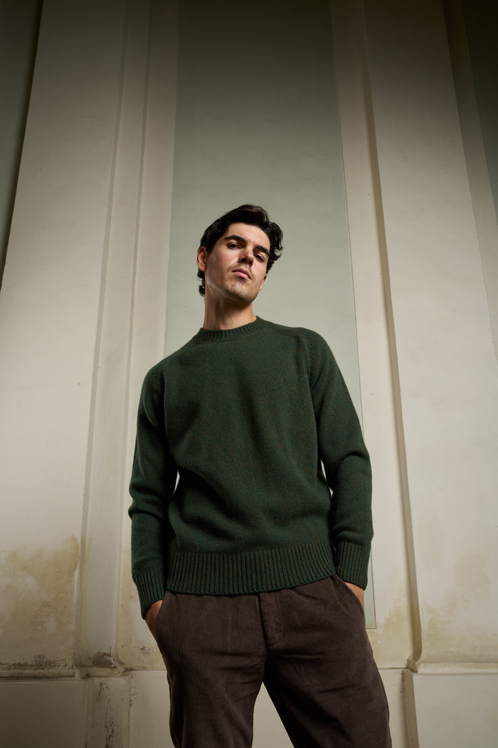 Maglione girocollo 100% lana Masq | M11 Shop