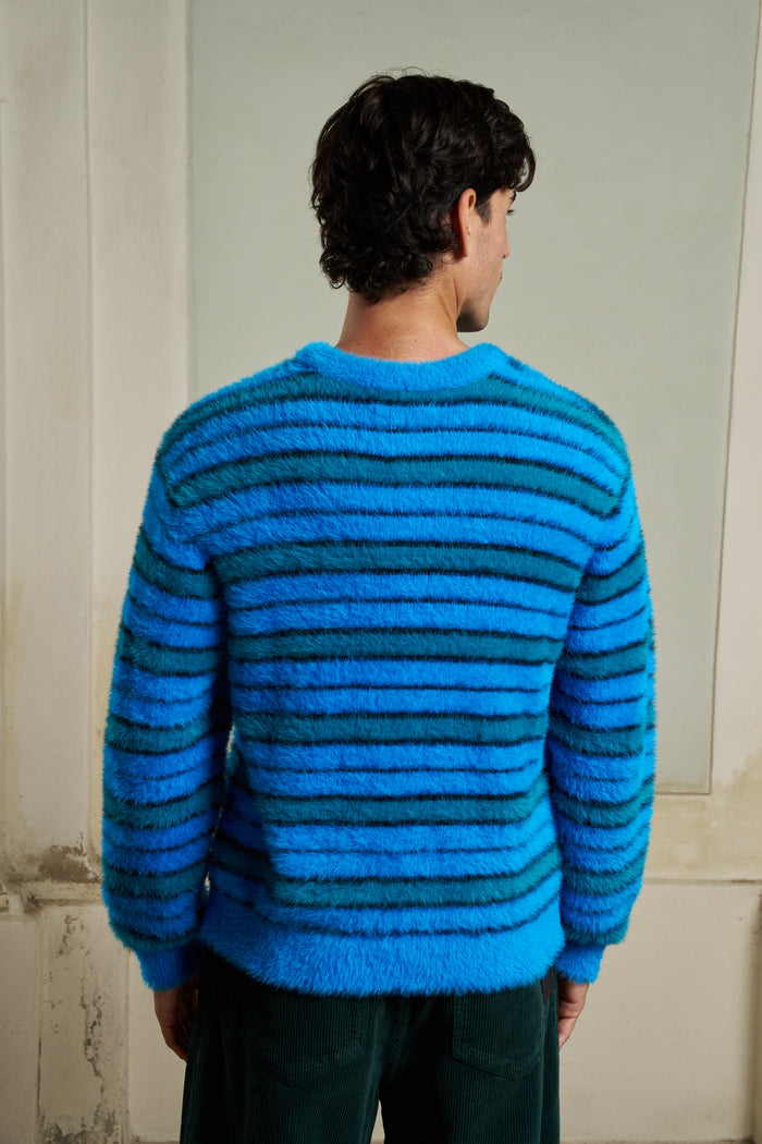 Maglione Striped Hairy Edwin | M11 Shop