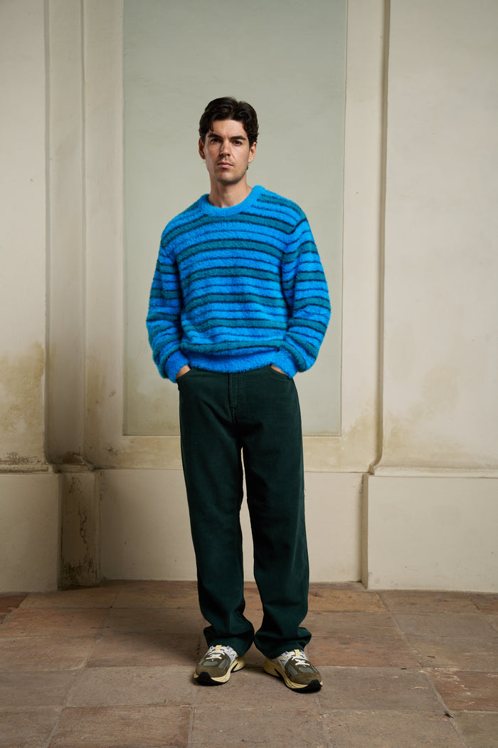 Maglione Striped Hairy Edwin | M11 Shop