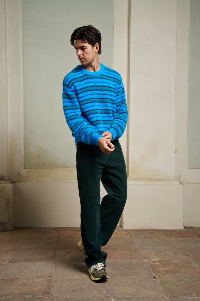 Maglione Striped Hairy Edwin | M11 Shop