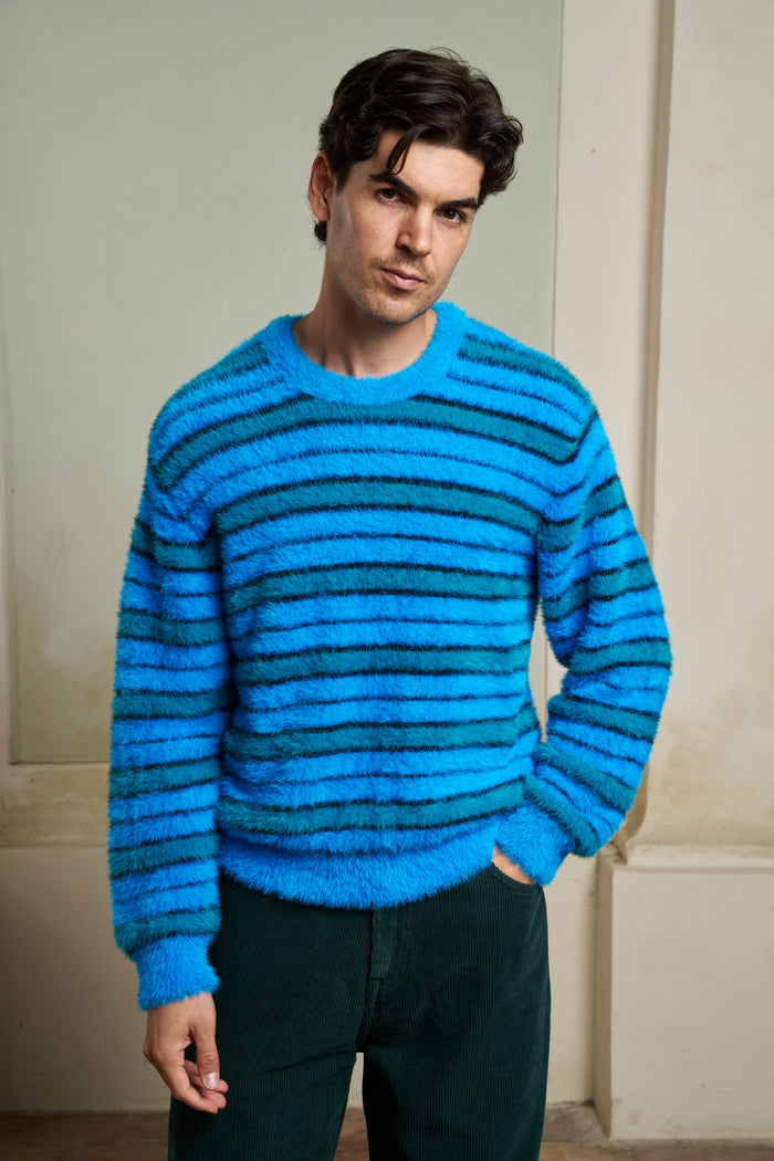 Maglione Striped Hairy Edwin | M11 Shop