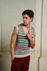 In The Box Jacquard Pattern Knit Vest | M11 Shop